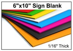 Acrylic Sign Material
