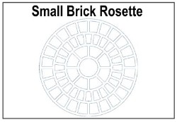 Brick Rosette Stencil
Concrete Stencil
Driveway Stencil