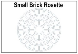 Brick Rosette Stencil
Concrete Stencil
Driveway Stencil