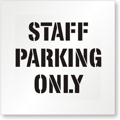 Staff Parking Only