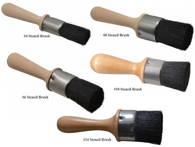 Stenciling Brushes