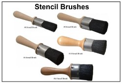 Stenciling Brushes