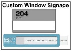 Window Insert signs