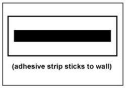 Partition Adhesive Backing