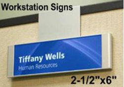 Work Station Sign Frame