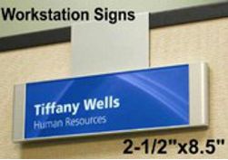 Work Station Sign Frame
