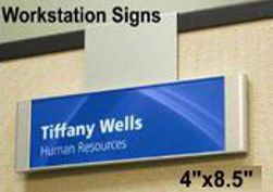 Work Station Sign Frame