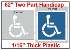 Handicap Stencil
Handicap Stencils