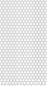 2 Inch Hex Stencil Pattern