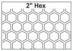 2 Inch Hex Stencil Pattern