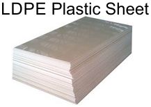 LLDPE Plastic Full Sheet, 48" x 96"