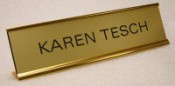 Notary Public Nameplate