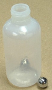 S43273 Sten C Labl 4oz Empty Bottle with Ball Valve