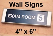 Door & Wall Insert Modular Sign - 4"x6"