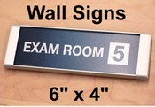 Door & Wall Insert Modular Sign - 6"x4"